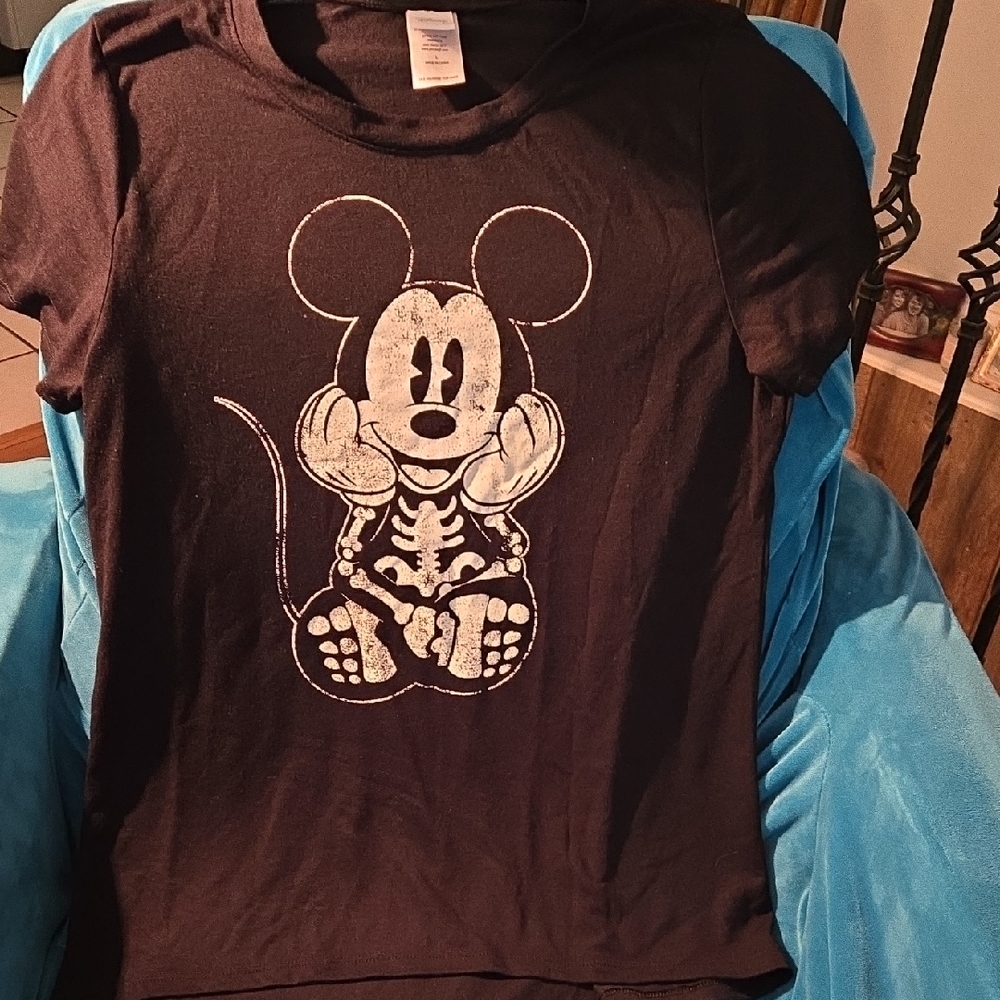 Halloween Mickey Mouse Glow- In- The- Dark Women's T-Shirt